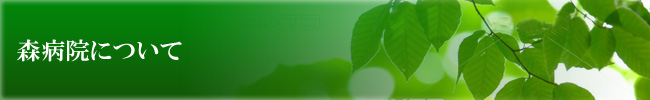 森病院について